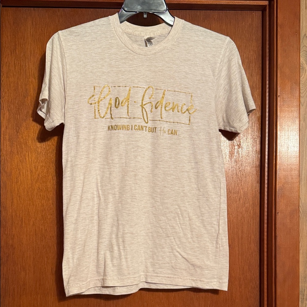 American Apparel Beige Graphic Tee
